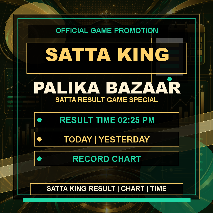 SATTA KING Chart, Record Chart and Old Result Explained - sattaking.live blog image