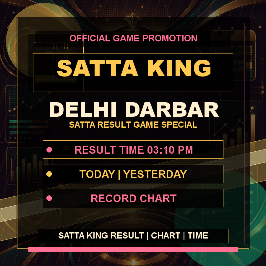 SATTA KING Gali, Disawar, Faridabad and Delhi Bazaar Result Timing - sattaking.live blog image